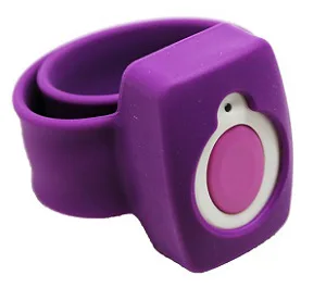 purple wristband